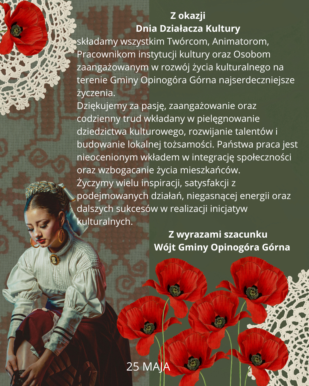 Życzenia z&nbsp;Dnia Działacza Kultury 