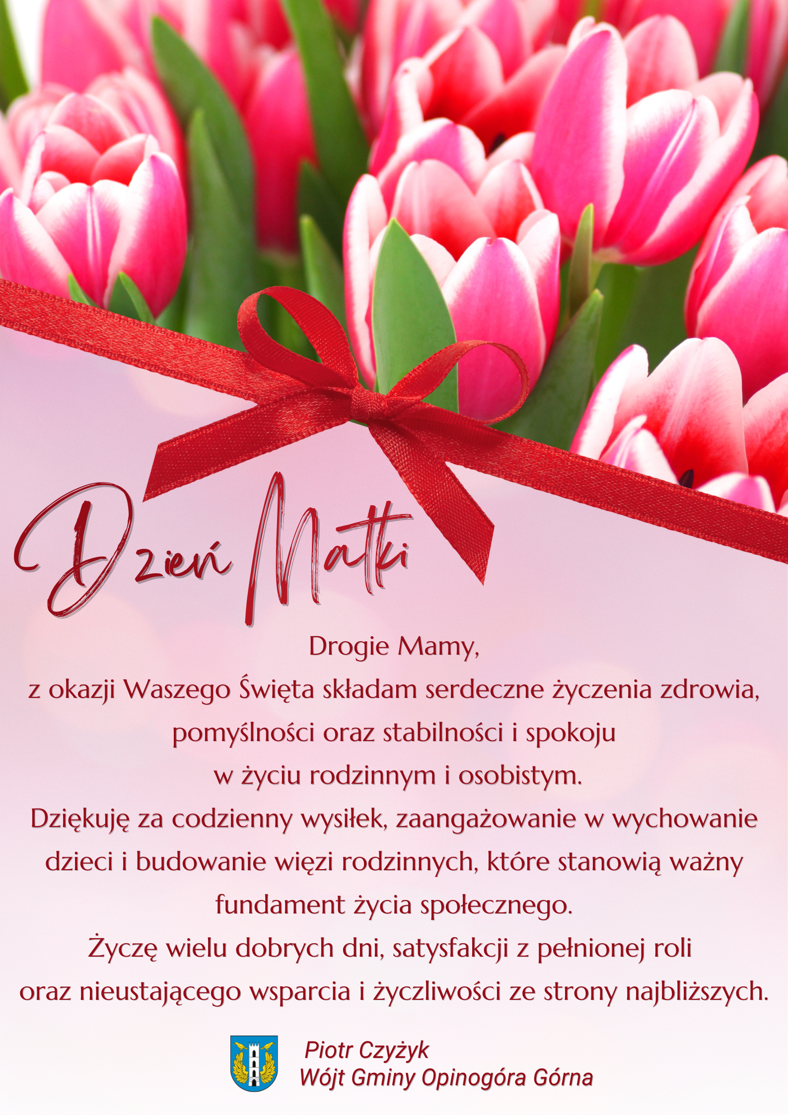 Życzenia z&nbsp;okazji Dnia Matki 