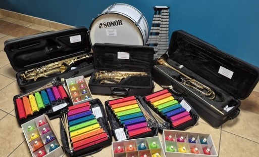 Instrumenty dla Gminnej Orkiestry Dętej Trzech Pokoleń