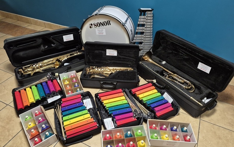 Nowe instrumenty dla Gminnej Orkiestry Dętej Trzech Pokoleń