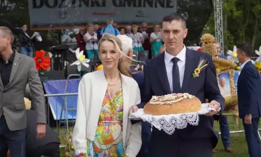 Zdjęcia przedstawiające Dożynki Gminne w Opinogórze Górnej 2025